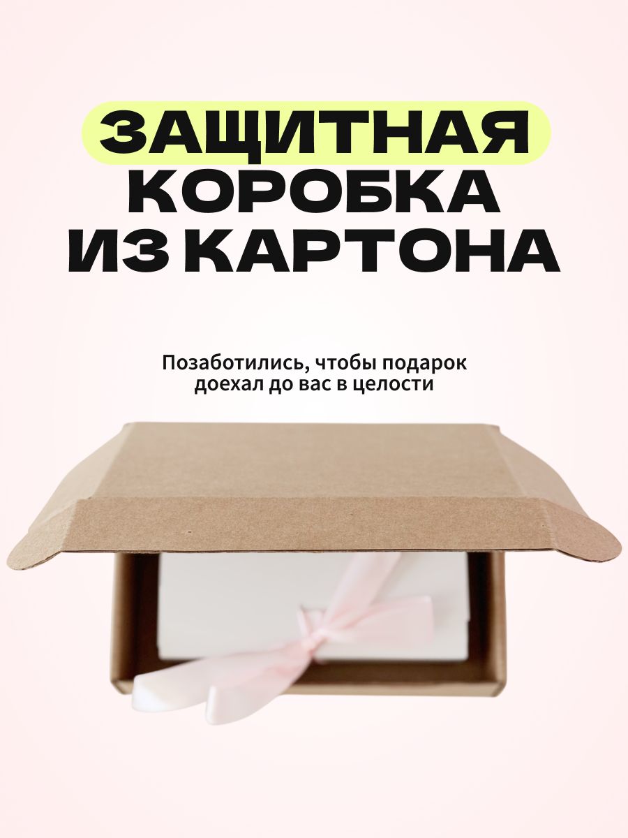 Подарочный набор для девушки подруги, магнитные рамки для фото 3 шт на холодильник, Instax Mini полароид, на день рождения, сине-розовый — фото 5